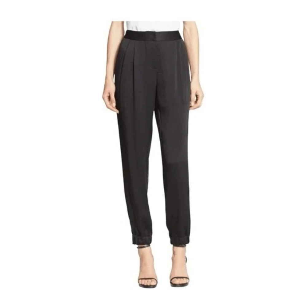 Kate Spade Satin Cinched Bottom Jogger Trouser Dress Pants 6‎